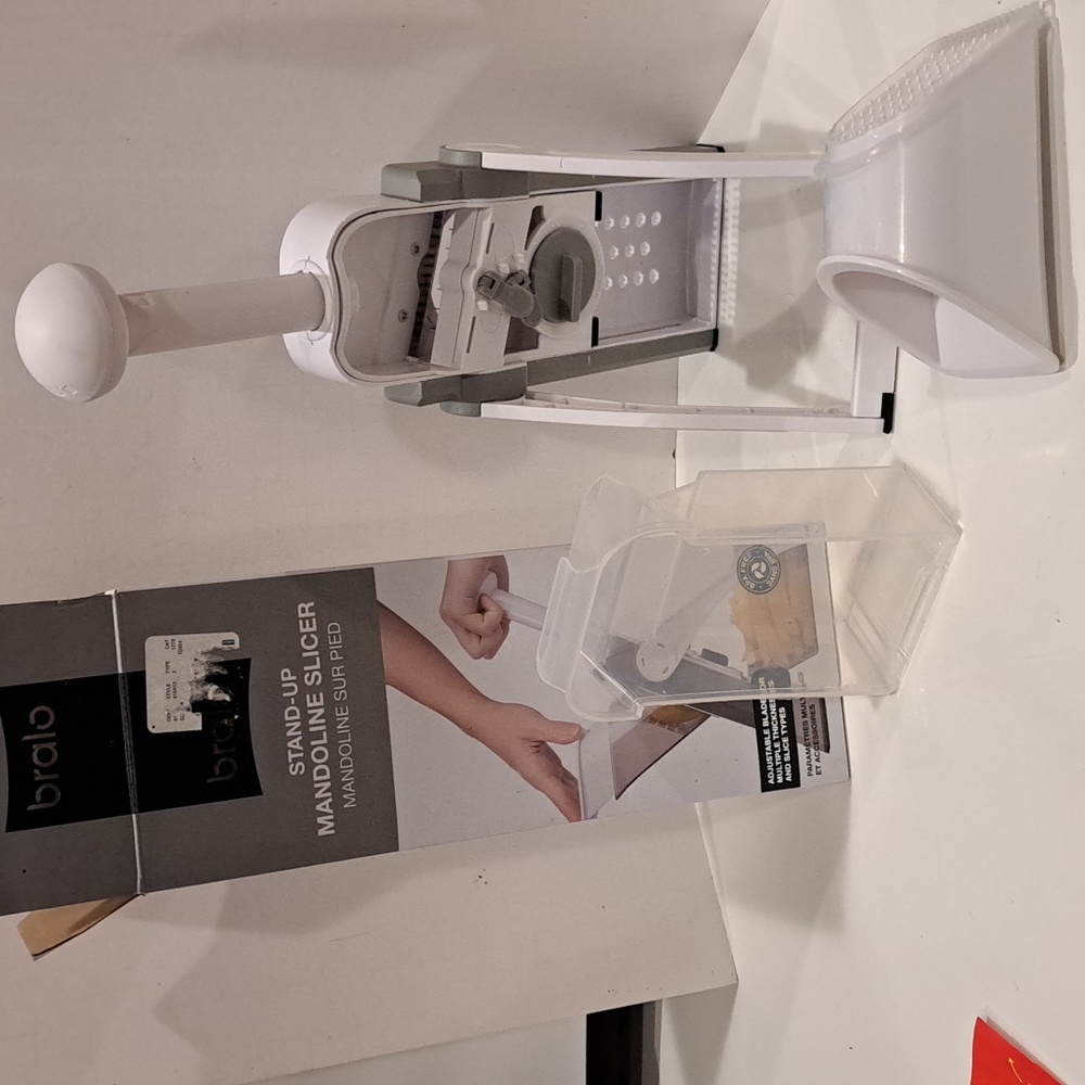 Bralo Stand-Up Mandoline Slicer. Slices, Dices, French Fry Cutter, Juliennes. - Picture 7 of 9